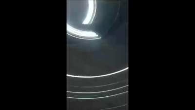 The camera was trow to the 3rd universe...