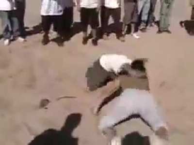 poor video quality but still a good fight
