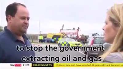 when protesting against the wrong kind of oil