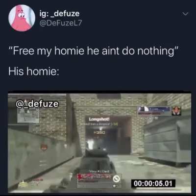 C&rsquo;mon man he did&rsquo;n do nuffin