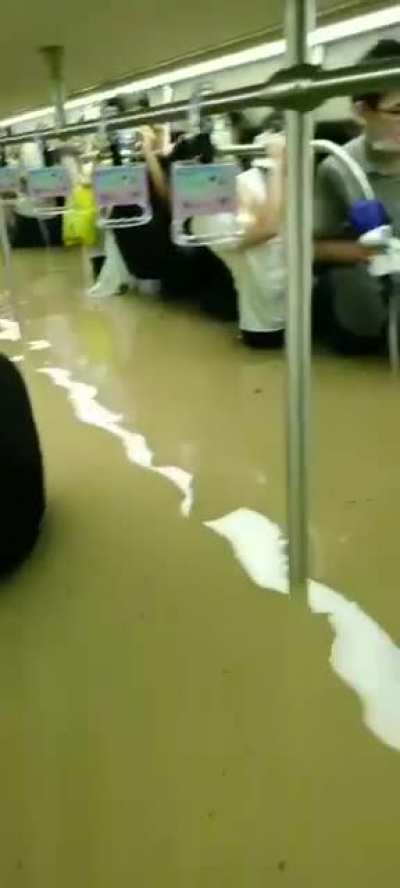 Subway after the huge flood!
