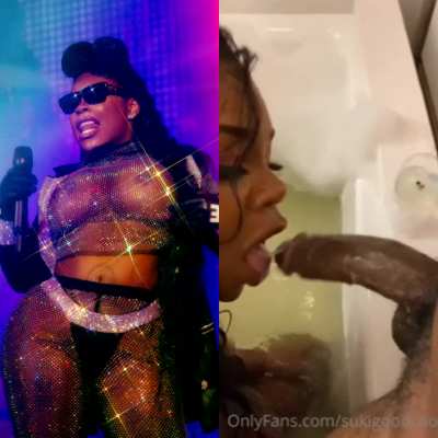 👩🏿&zwj;🎤🧑🏿&zwj;🎤"American Rapper" SUK1H4NNA GOAT Collection (Full length blowjob and backshots) 👇🏾Link in comments 👌🏾