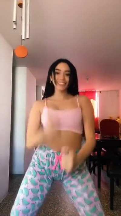 Her thighs