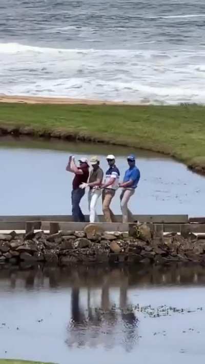 A nice golf practice