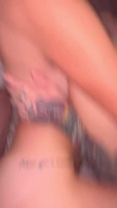 She sucks on my tits while her BF pipes me down