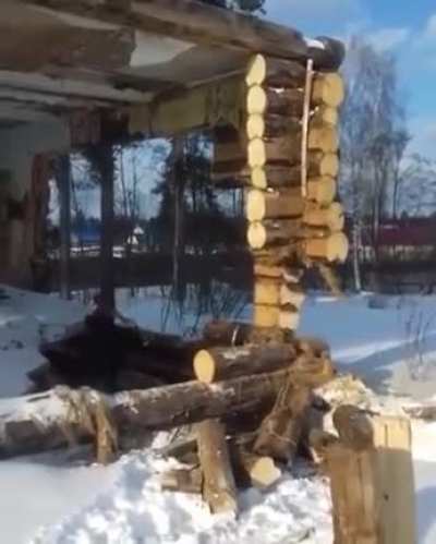 HMFT after I take down a cabin... From the inside...
