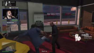He should have kicked smh