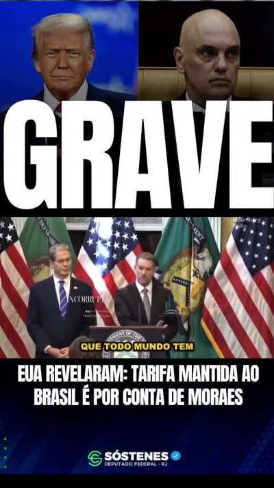 EUA especificaram oque se deve os 40% de tarifas para o Brasil: &ldquo;Viola&ccedil;&atilde;o de direitos humanos&rdquo;