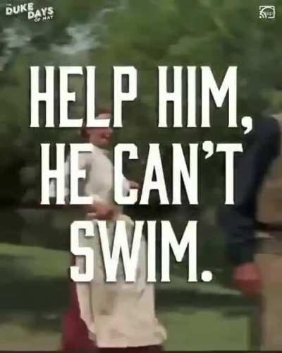 That&rsquo;s how u learn to swim