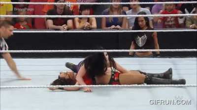 Brie Bella Pinned By Paige