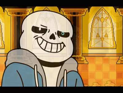 Sans beams Nagito
