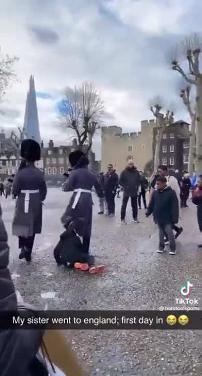When the Queen's Guard says "Make Way!", it is not a request.
