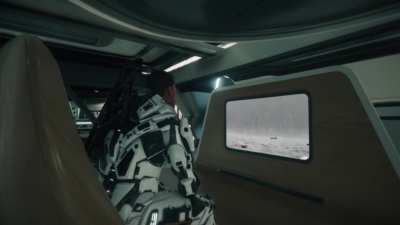 Just watching a space movie in my spaceship!