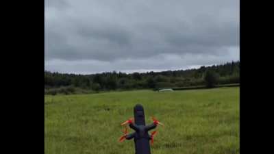 RU POV: Nova Labs&rsquo; Anti-drone fighter being tested