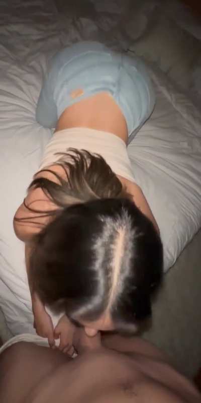 She said it was her first time ever giving a blowjob&hellip;