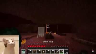 Speedrun minecraft PogCat