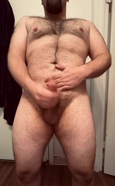 Daddy’s lubing it up to shove in your hole!