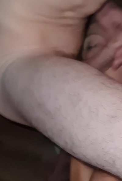 40yrold teacher and HOTWIFE.. sucking my husband's friends balls with a load already dripping from my chin..