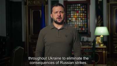 "Ukrainian representatives abroad are doing everything they can to ensure the delivery of additional air defense systems and missiles. This is the number one priority." - President Zelenskyy's address, 4th January 2023
