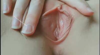Want to see me spread my pussy and cum? Here's a lil gif of me cumming after edging. Free downloadable full vid when you join my onlyfans!