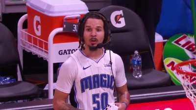 [Highlight] Cole Anthony in his post game interview: &ldquo;I wanted an iso. I just knew if I got someone on an island they wasn&rsquo;t gonna be safe."