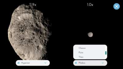 Let's find out 'How big is Mars compared to Earth?' in this free app. Feedback would be very appreciated.