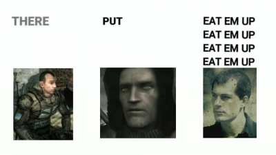 The energy of each protag