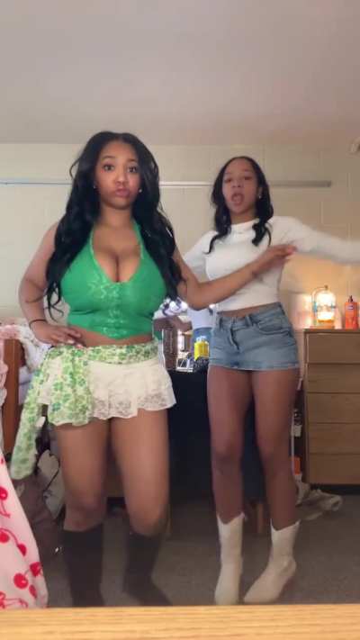 Had to embarrass her friend