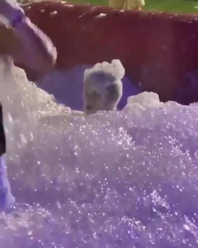 Peaking in the bubble pit