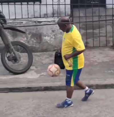 It must be illegal to be bad at football in Brazil.
