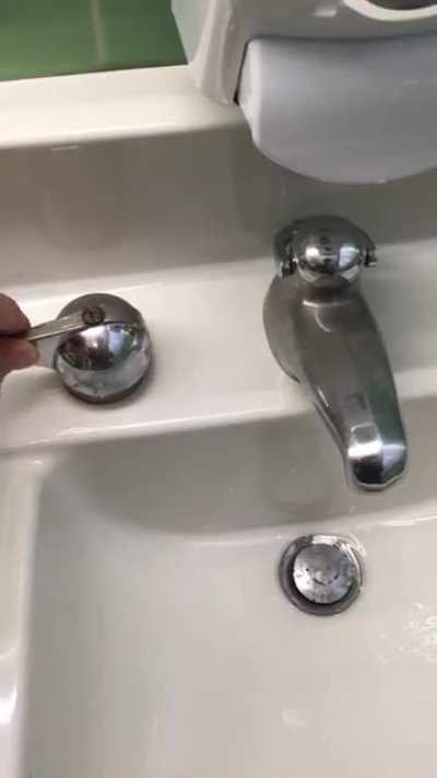 that's one way to encourage conserving water (sound essential)