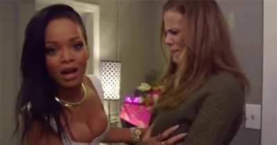 Rihanna and Brooklyn Decker