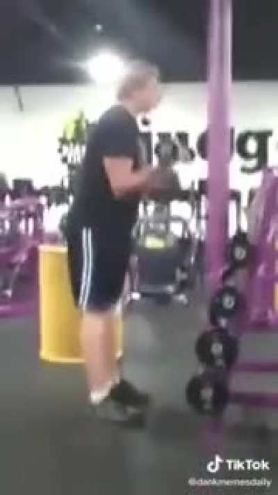 El admin en el gym