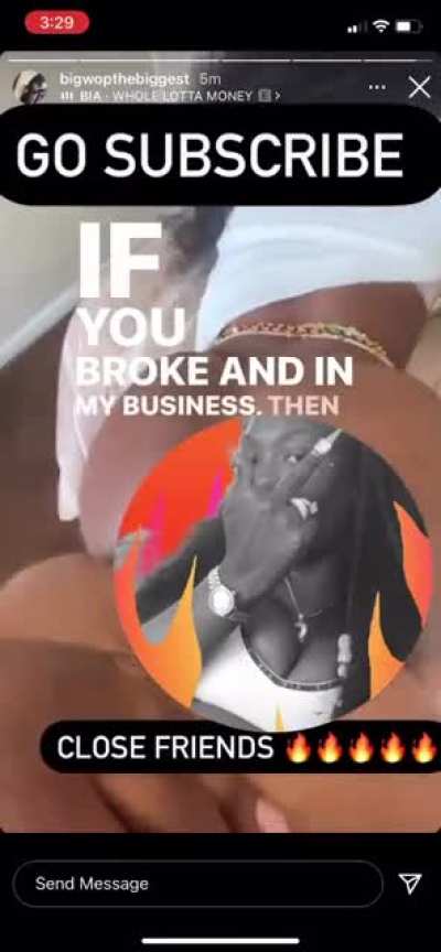 She be scamming her ass off lol don&rsquo;t buy her shit
