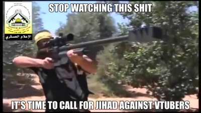 What is the name of the full Arabic song? Stop Watching This Shit It's Time to Call for Jihad Against Vtubers