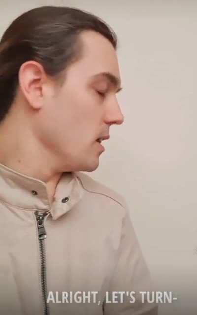 He has a huge penis