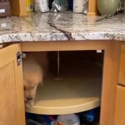 spinning around