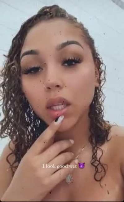 Areola slip from Beautiful insta whore @rebelliousg_