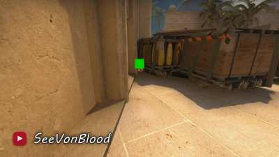 Great Flash from A-site on Mirage (after bomb has been planted)