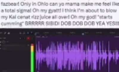 I'm so sorry