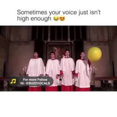 How to hit those high notes