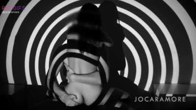 He throbs hard as I grind down, moaning as he fills me up, warm and thick.