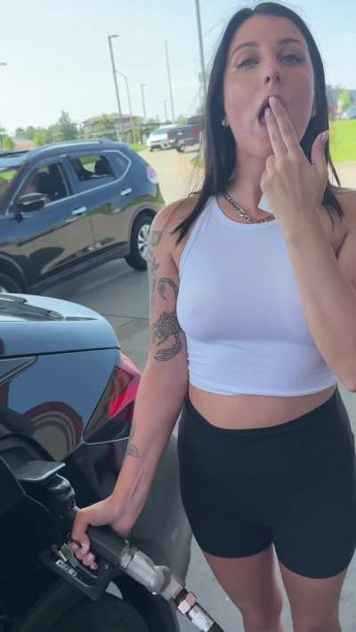 Filling up my tank