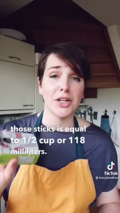 For any bakers who dont understand &ldquo;stick of butter&rdquo;