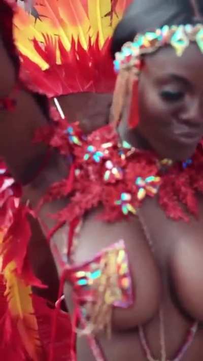 Lovely views at Cropover 🇧🇧 (🎥:@bassiedickbrown)