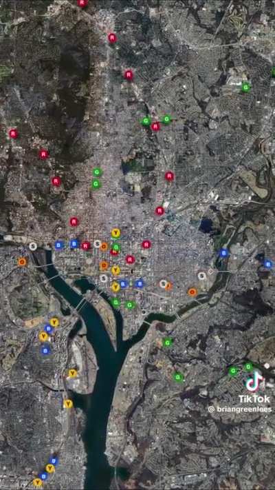 Visualization of the WMATA Subway