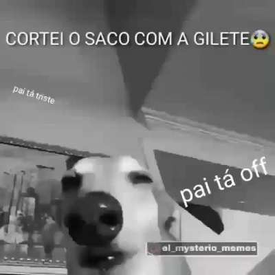 O pai t&aacute; off😰