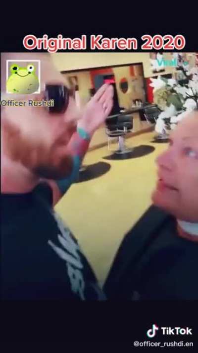 “He’s grabbing me!”