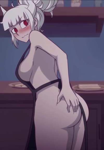 Apron mean expecting ass slap