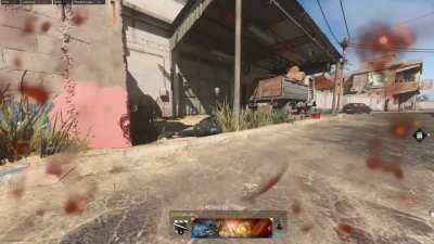 I've never seen a Riot Shield lunge this far in this game lol